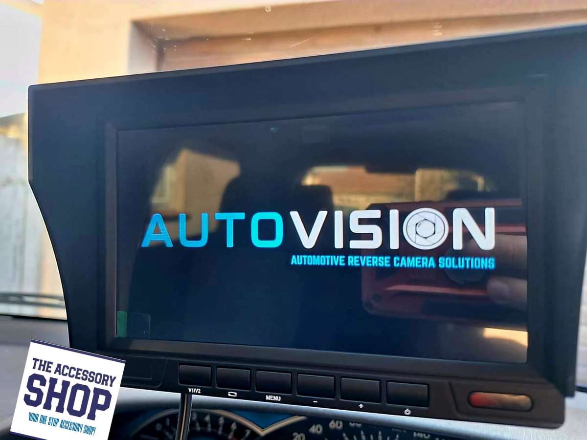 Back Up 7" Wireless WiFi Camera System with DVR Carsvan and trailer