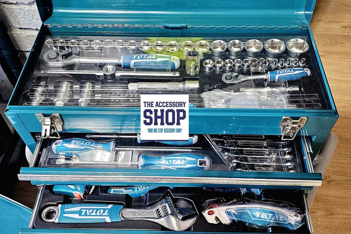 Tool Chest Set 97 pcs Total Tools THPTCS70971