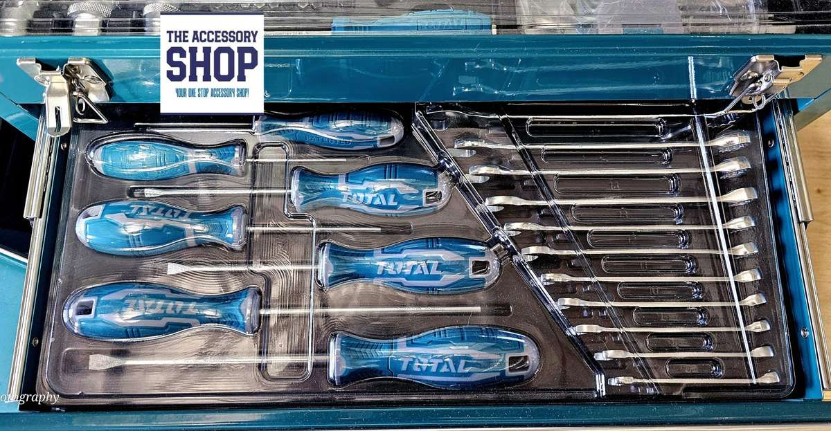 Tool Chest Set 97 pcs Total Tools THPTCS70971