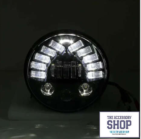 LED Headlight 7inch universal, Jeep, Golf Landcruiser pre 2009