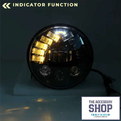 LED Headlight 7inch universal, Jeep, Golf Landcruiser pre 2009