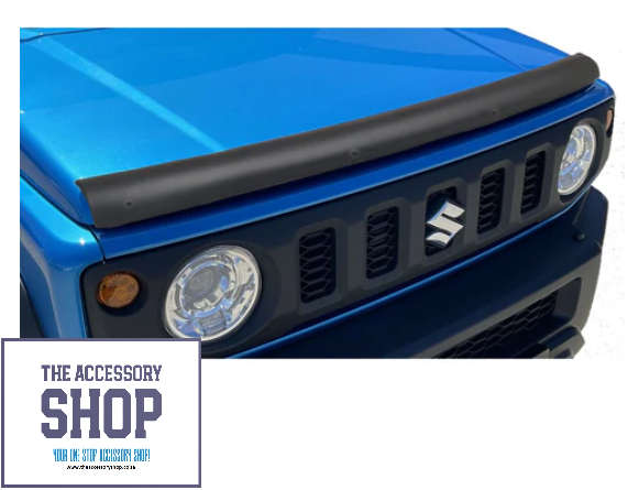 Suzuki Jimny Bonnet guard Gloss or Matte black Gen4 2019- Fits 3 & 5Door