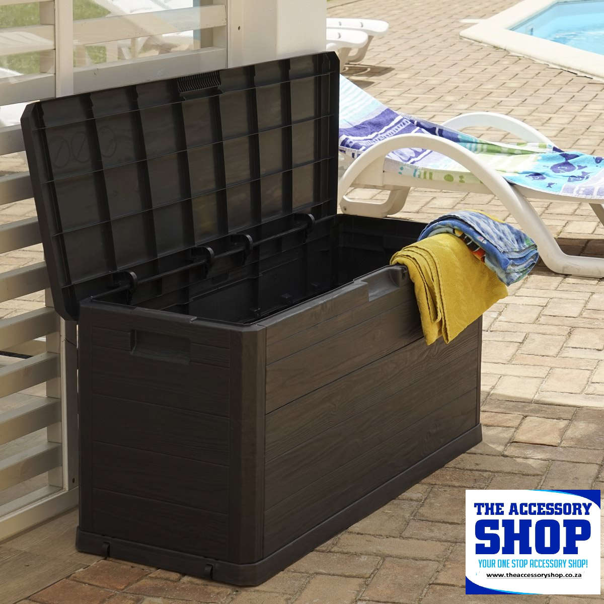 Cushions box with Multifunctional  volume of 280 L- Toolmax