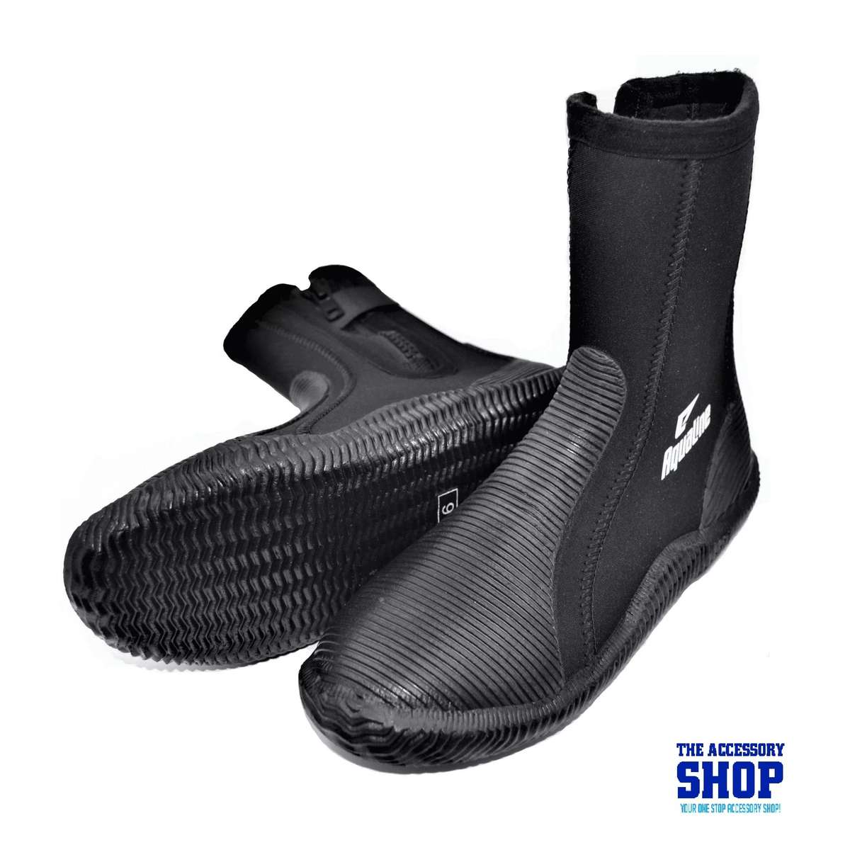 Bootie High Cut With Zip 5mm UK6- UK12 - Aqualine