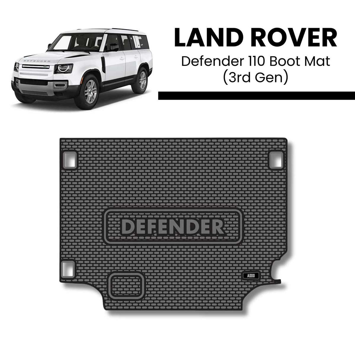 Land Rover Defender 110 Boot Mat