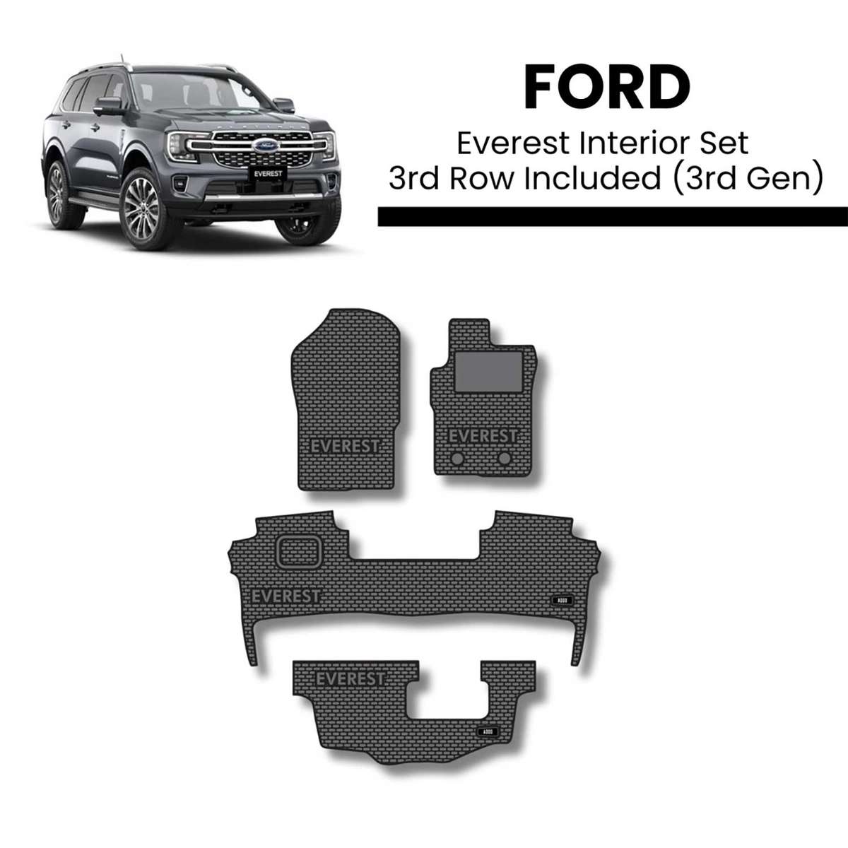 Ford Everest Interior Set