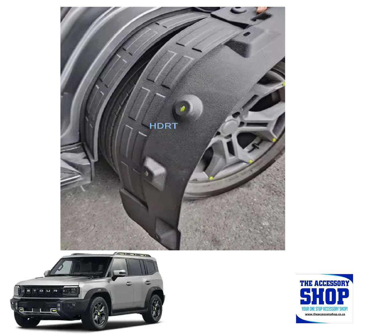 Jetour T2 Rear Door Inner Mud Guard 2025-