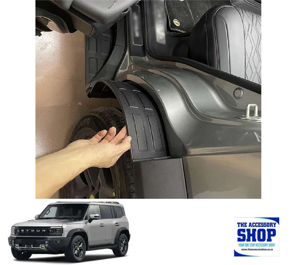 Jetour T2 Rear Door Inner Mud Guard 2025-