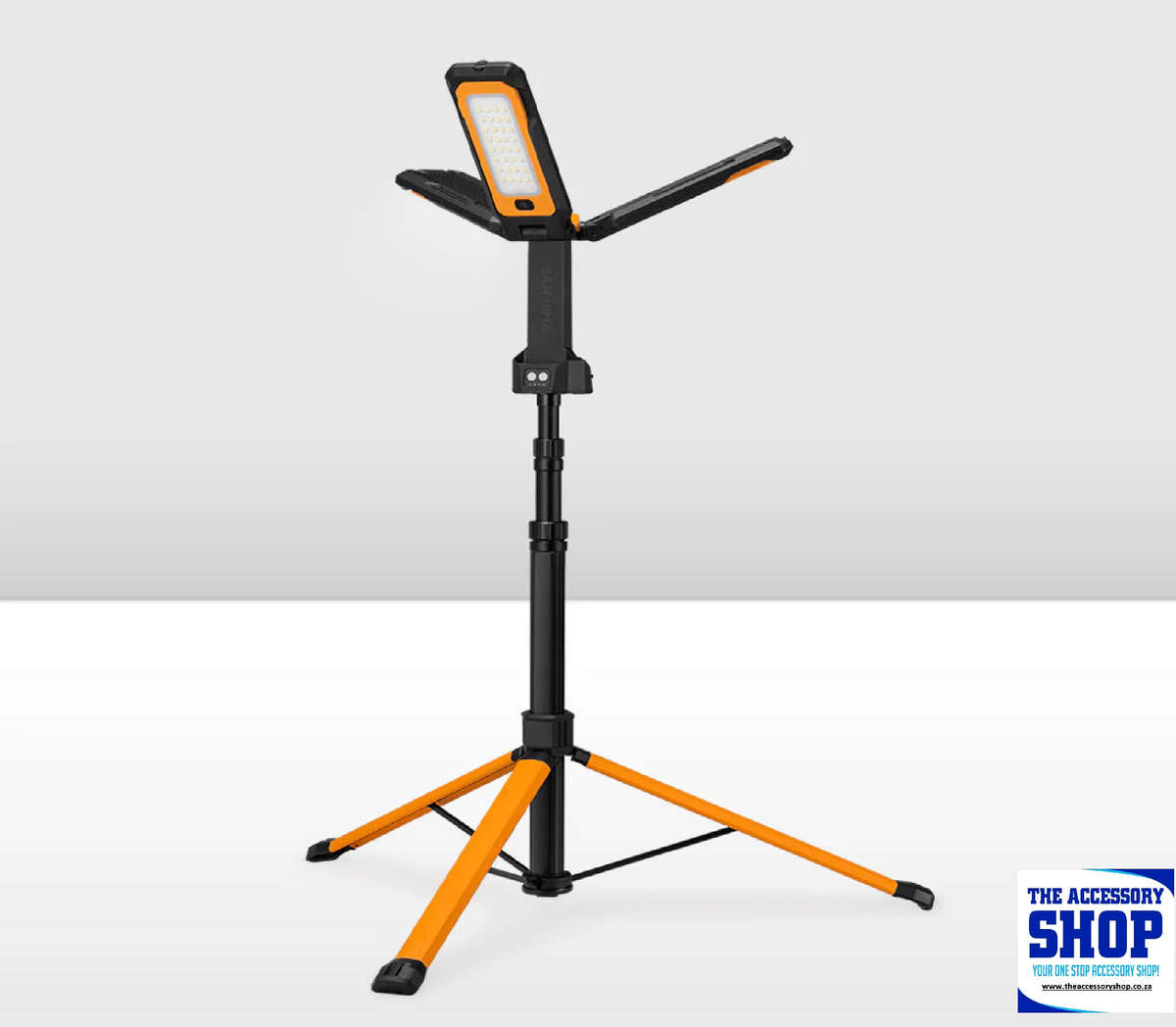 LED Telescopic Light Portable Lithium Tripod Lamp Camping Rechargeable San Hima
