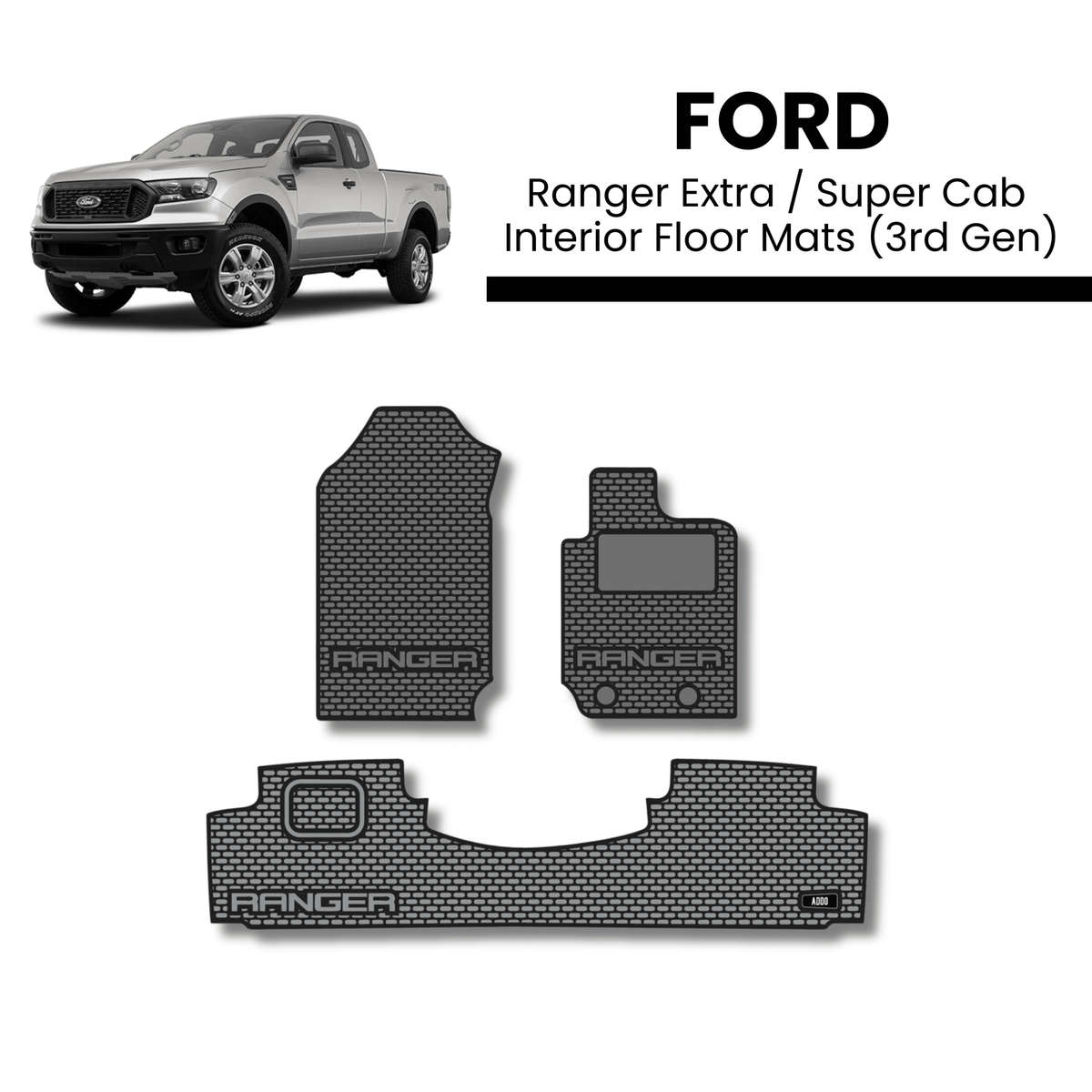Ford Ranger Extra/Super Cab Interior Set