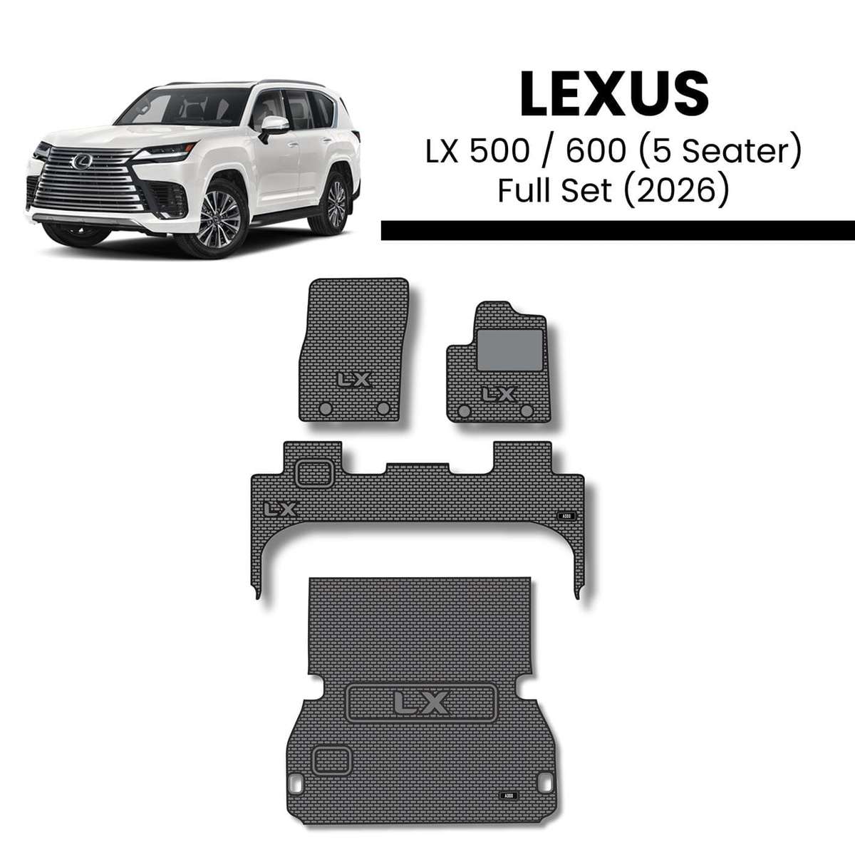 Lexus LX 500/600 (5 Seater) Full Set