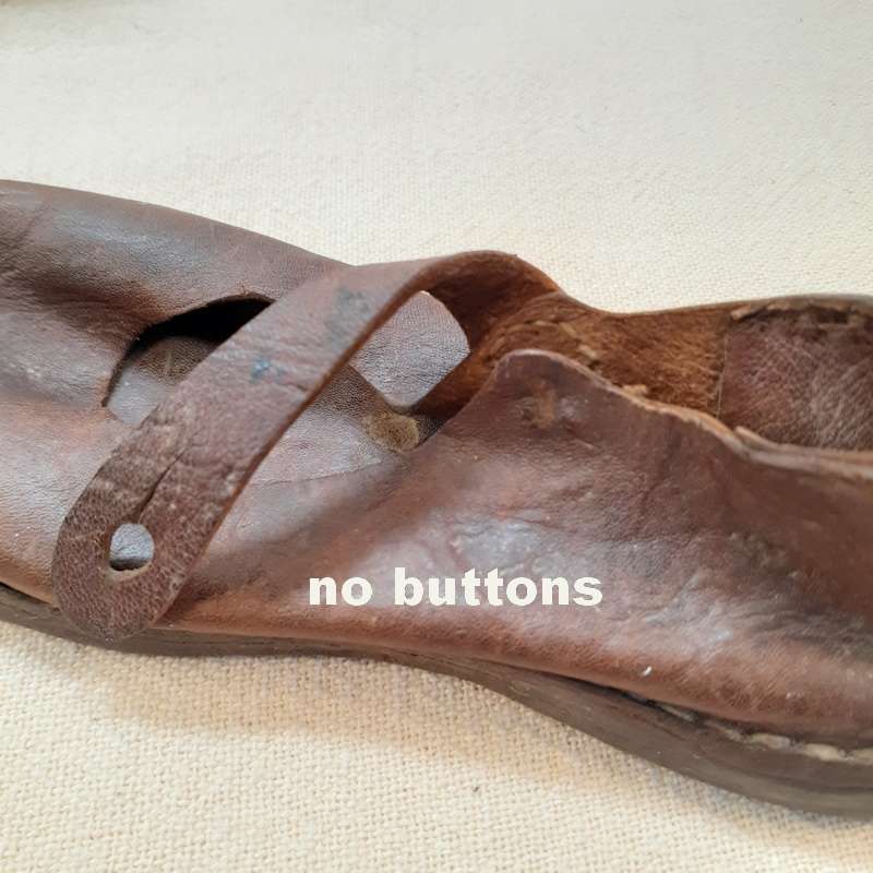 vintage handmade childs shoes -