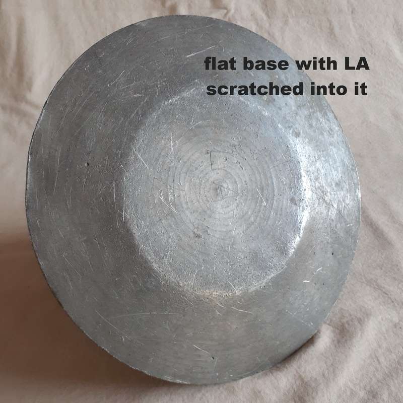 Antique Pewter Inkwell - Nautical - Natal Provincial Council office provenance 1910?