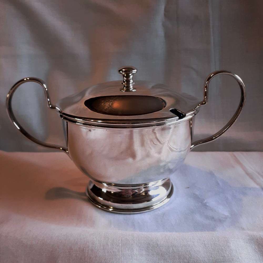 Sugar Basin Silver Plate on Copper Goodwin Plate - VG condition