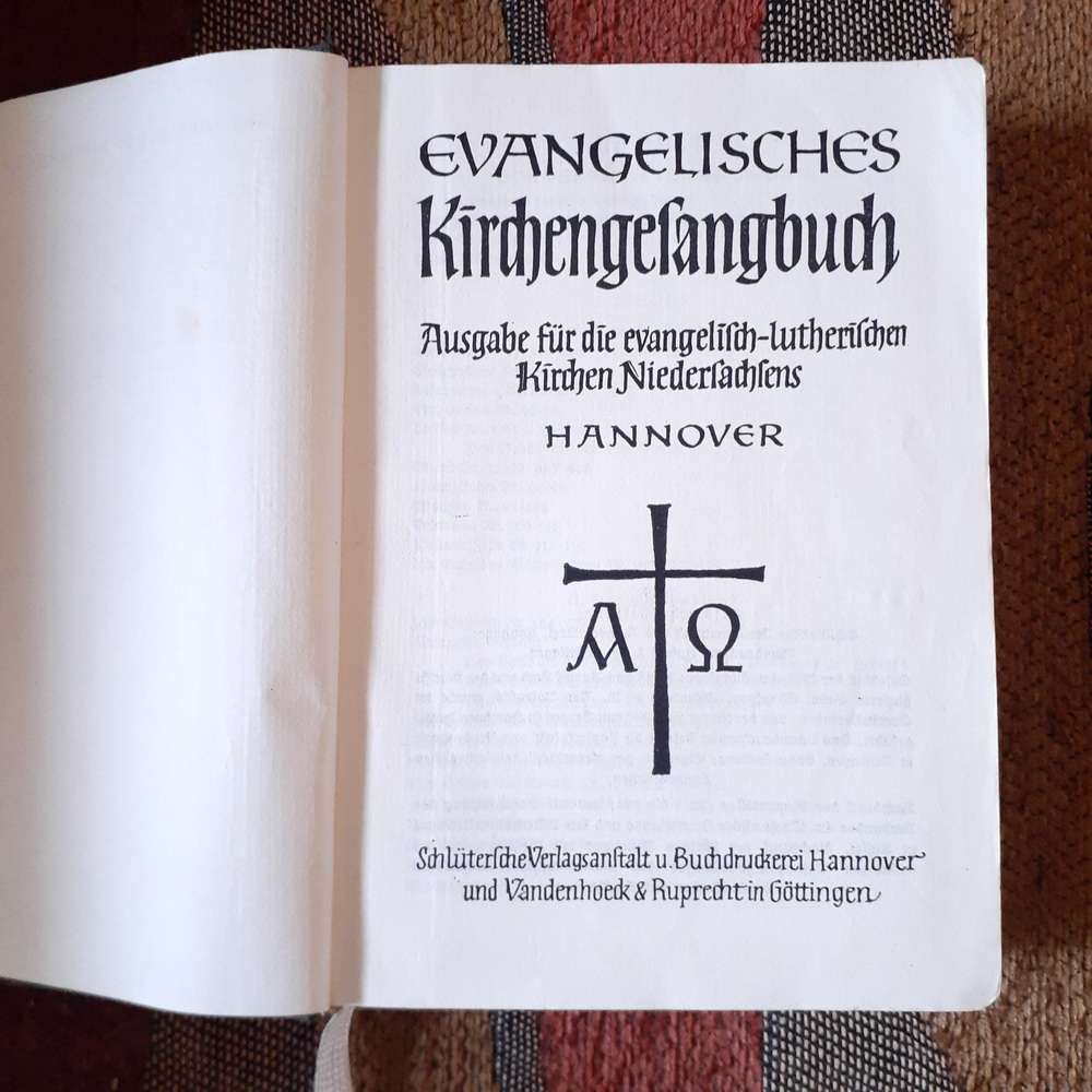 German Evangelical Church Hymnal  1959