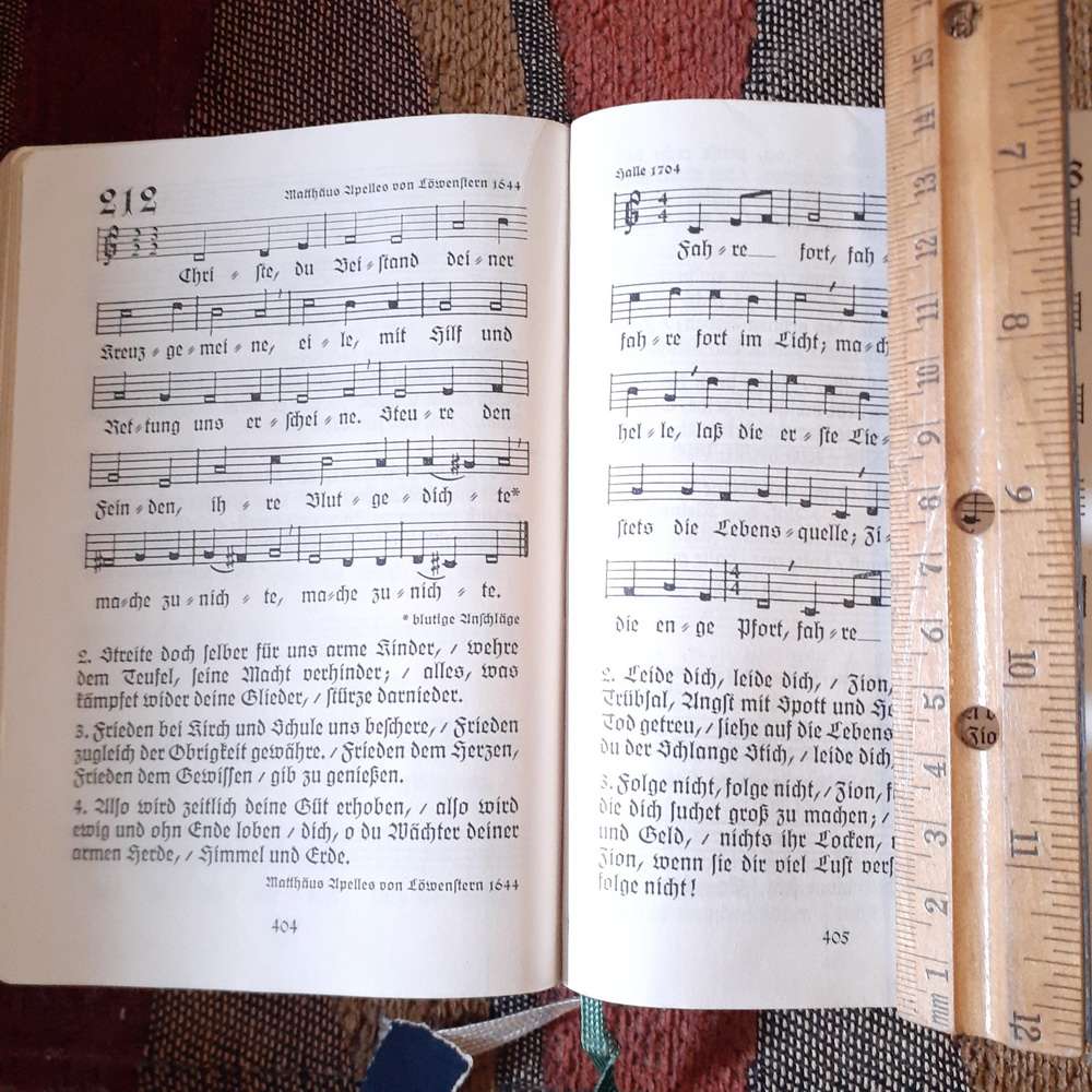 German Evangelical Church Hymnal  1959