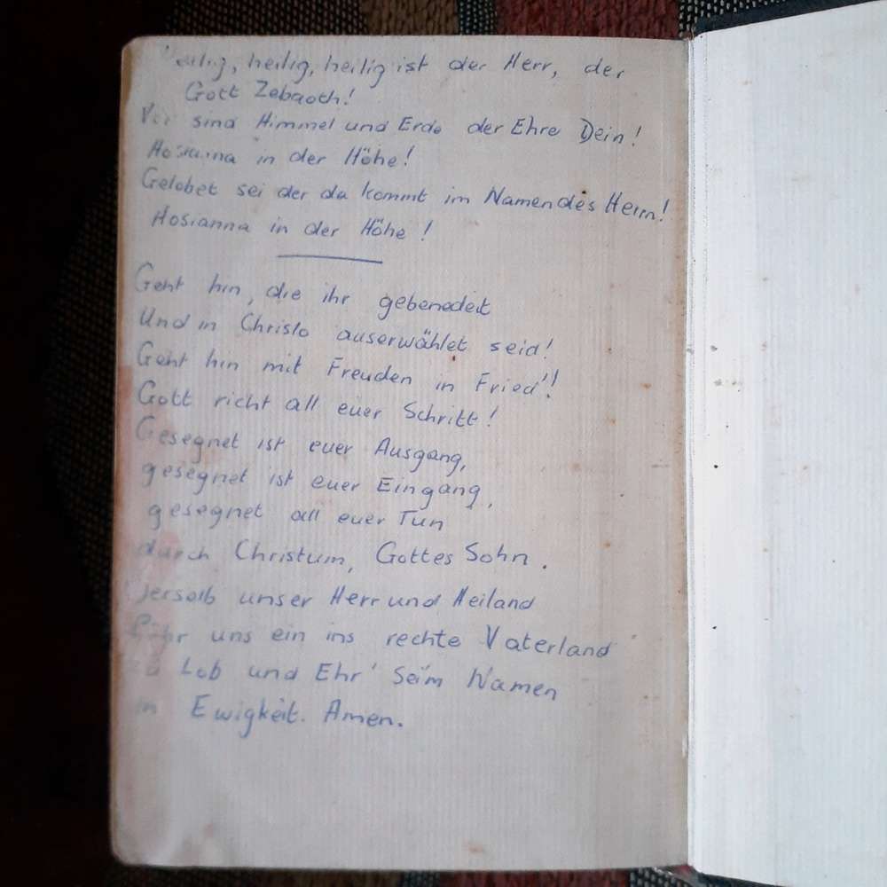 German Evangelical Church Hymnal  1959