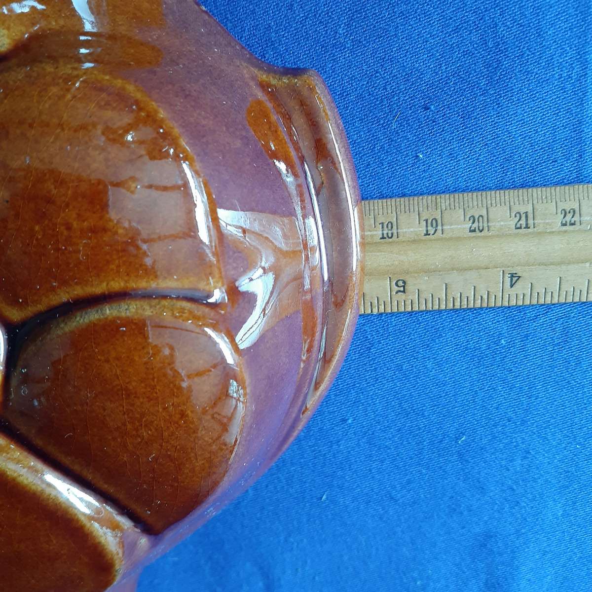 vintage Ceramic fish shaped mold - made in w-germany kitchen decor