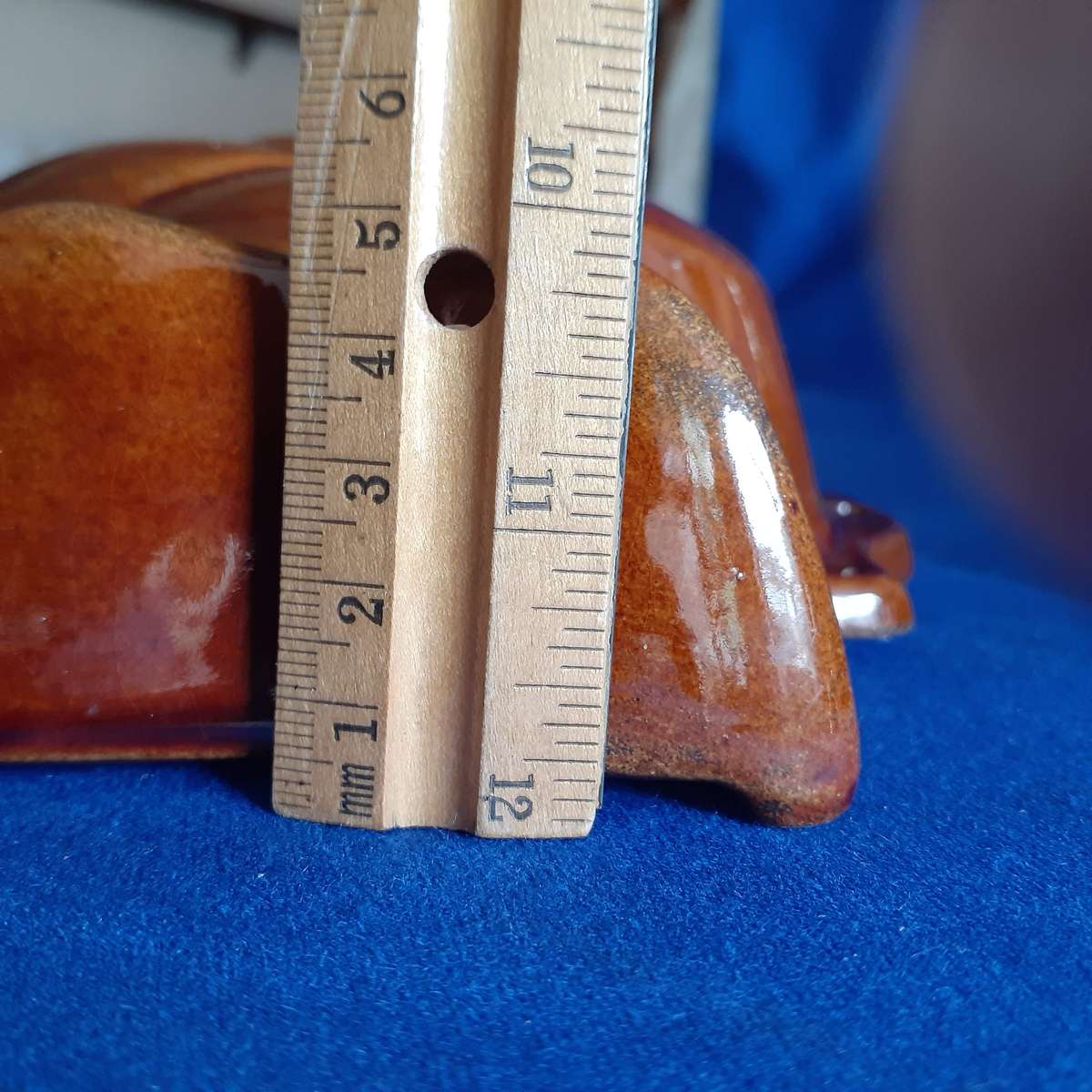 vintage Ceramic fish shaped mold - made in w-germany kitchen decor