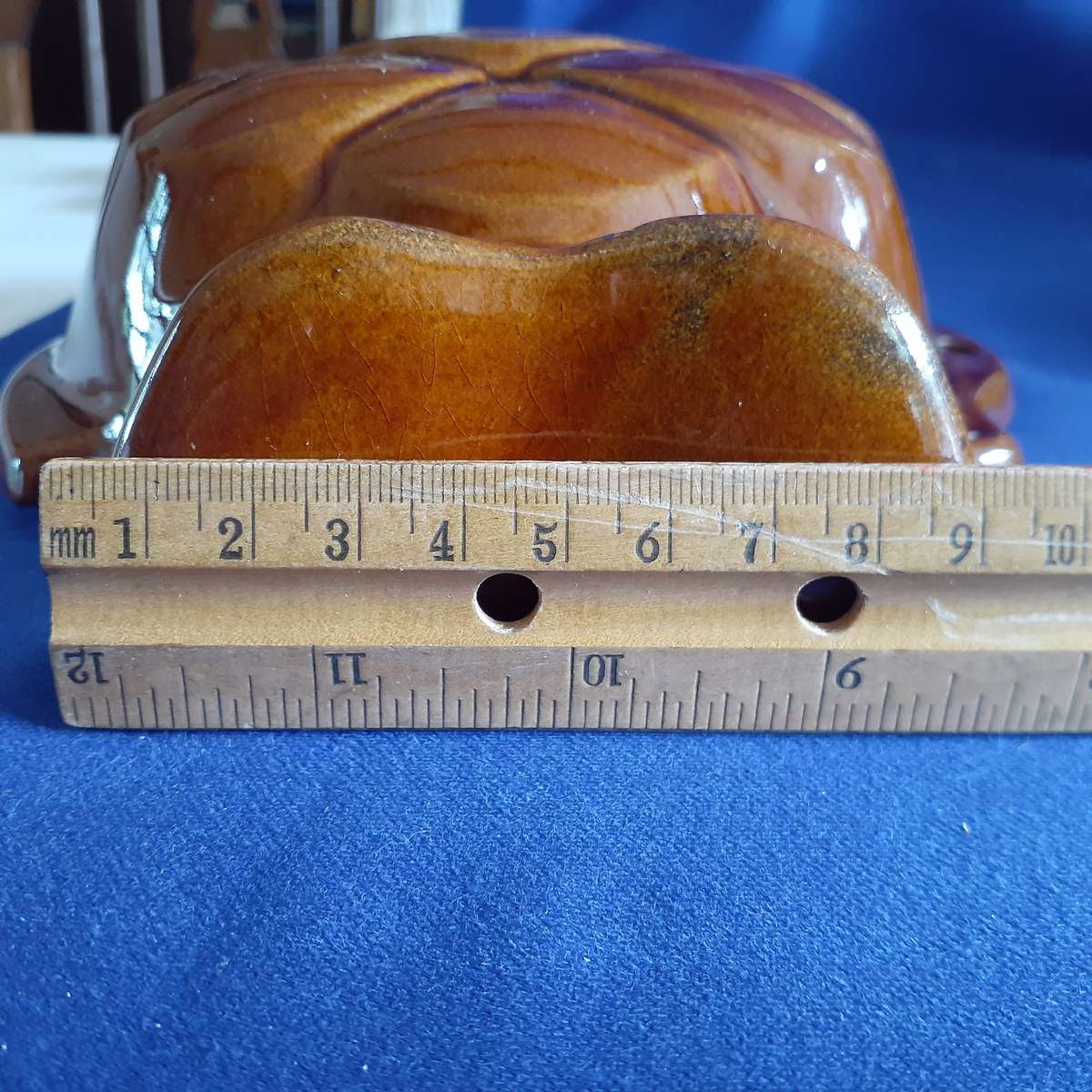 vintage Ceramic fish shaped mold - made in w-germany kitchen decor