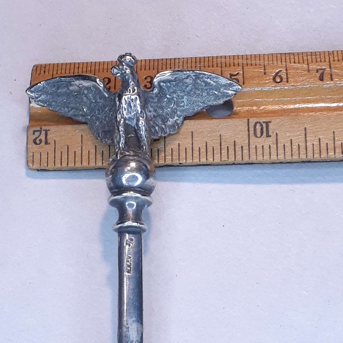 WMF Prussian German letter opener - silver plated Eagle