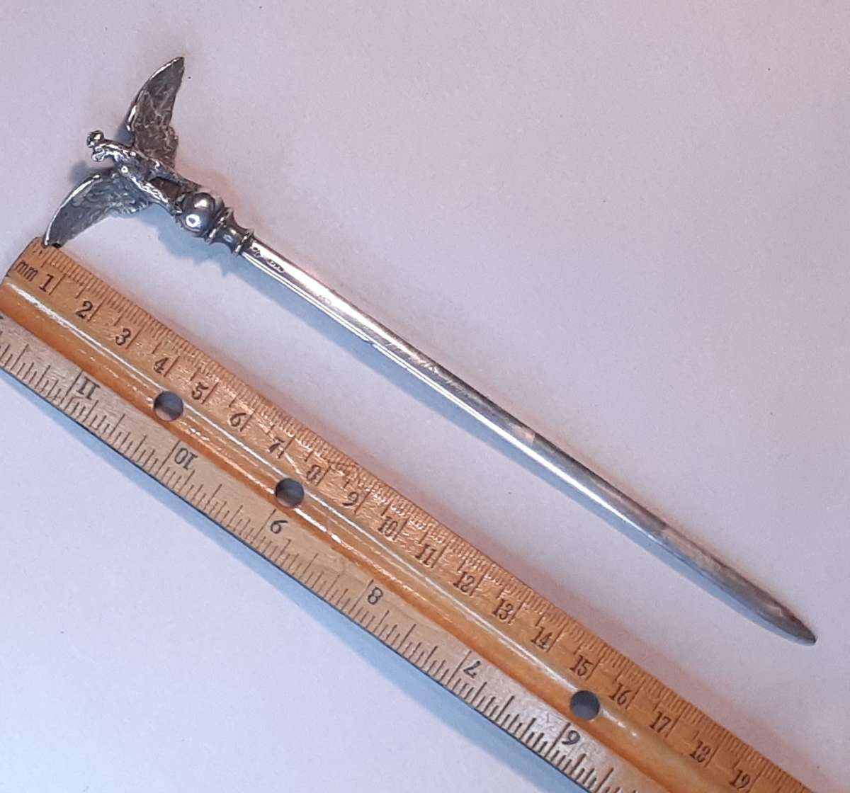 WMF Prussian German letter opener - silver plated Eagle