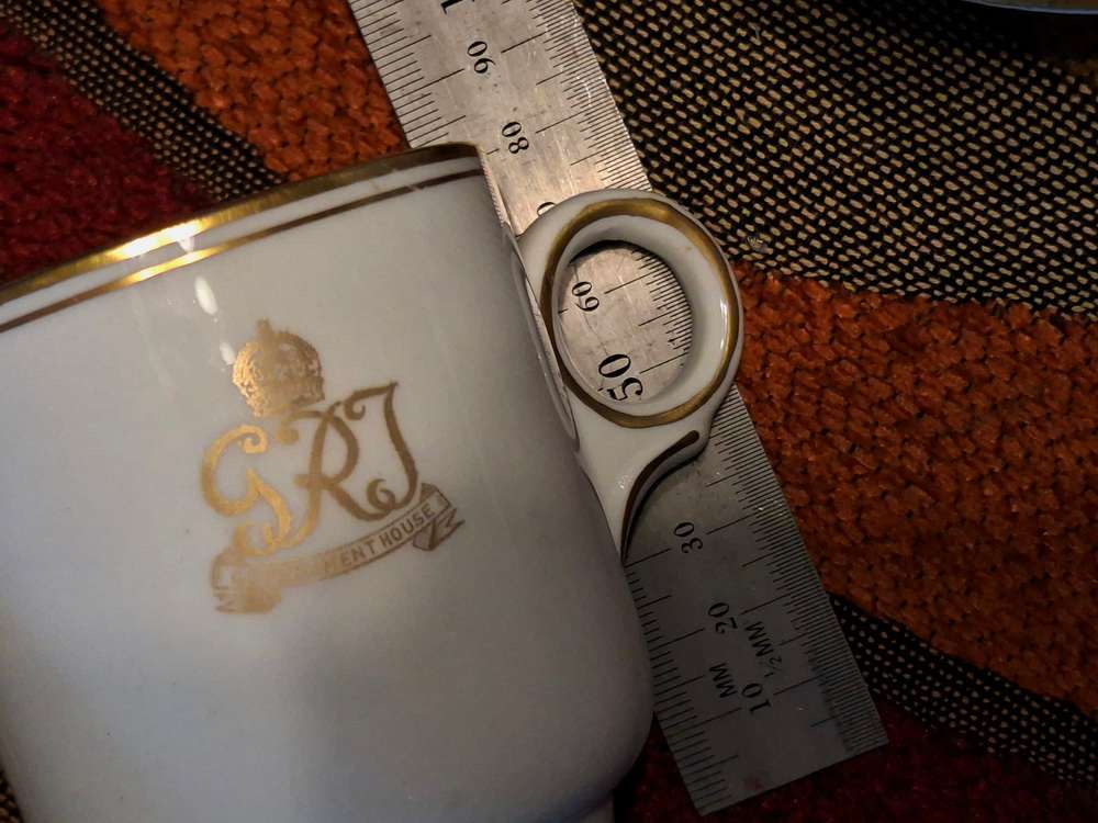 Rhodesian Government Coffee cups (6) Made in England