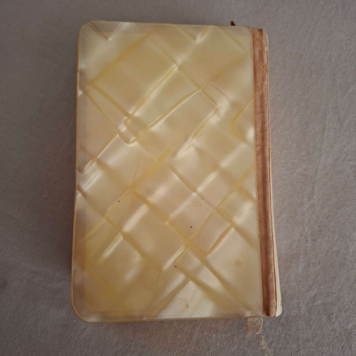 Holy Bible - St James - Brides faux mother of pearl bible - celluloid