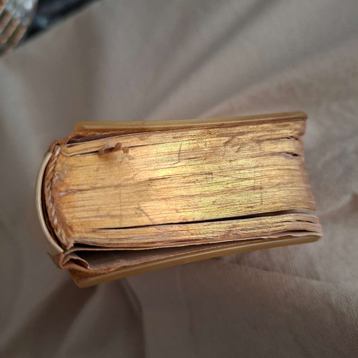 Holy Bible - St James - Brides faux mother of pearl bible - celluloid