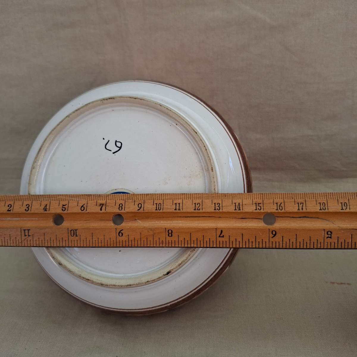 SA Pottery- The Old Jar Benoni pottery bowl with lid hand painted