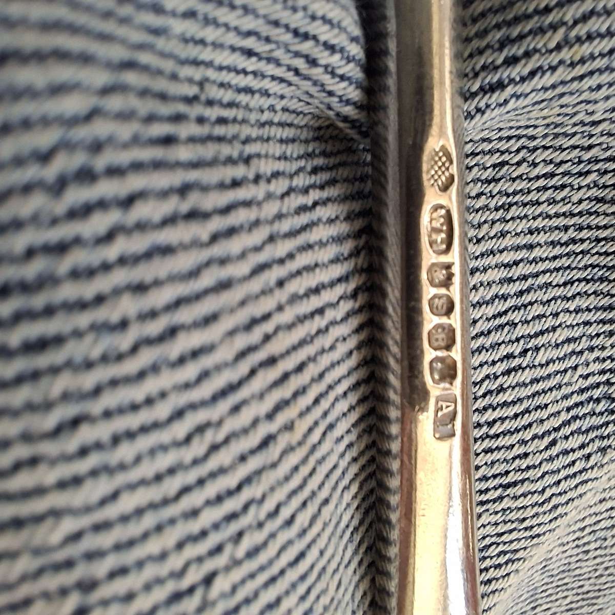 3 heavy antique serving spoons made by C and Co A1 silver plate