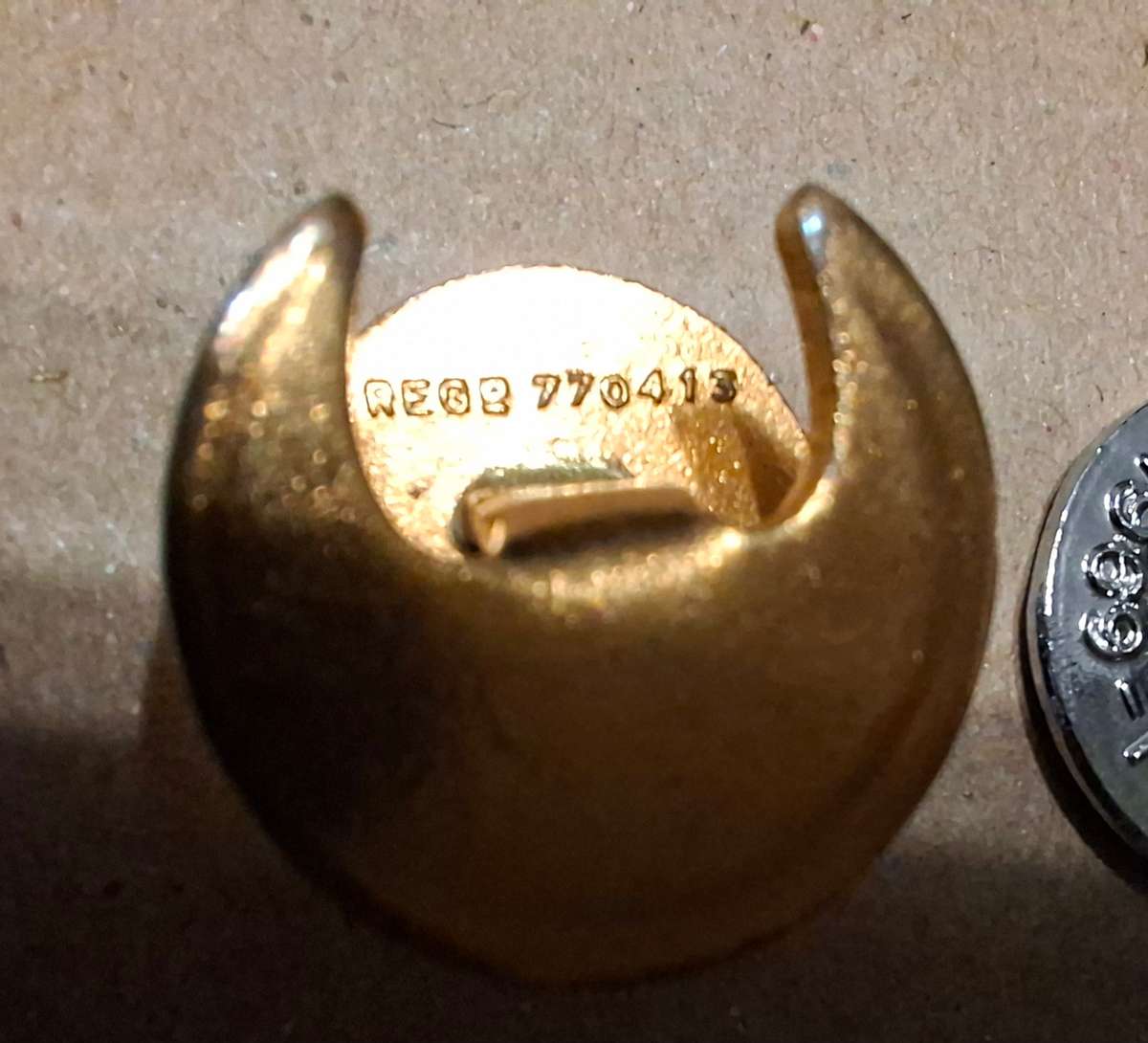 Two Hornby Railways lapel pins