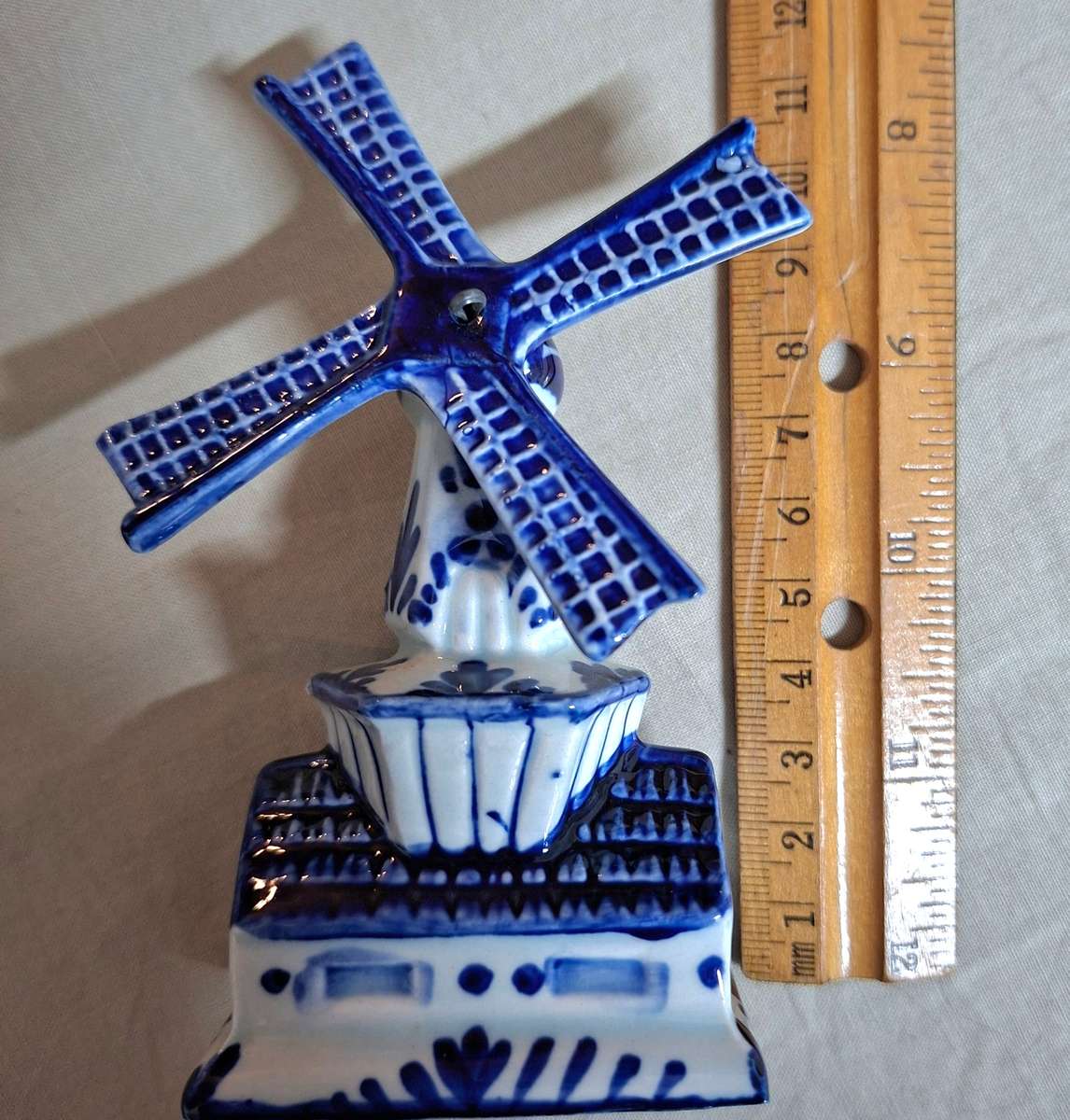 Delft Windmill - Hand painted Delfts Blau