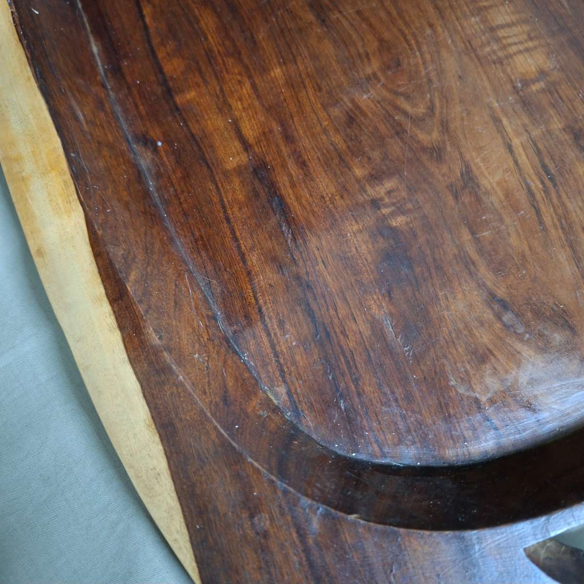 traditional african meat platter - Kiaat - Mukwa wood