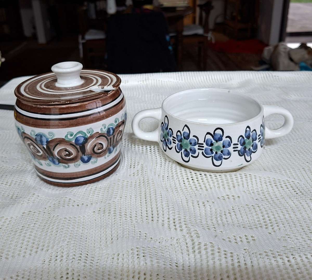 RSA pottery - The Old Jar Benoni -  hand painted Italian influence