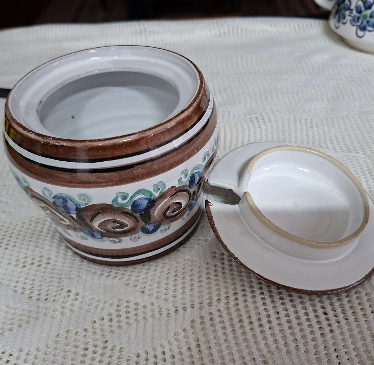 RSA pottery - The Old Jar Benoni -  hand painted Italian influence