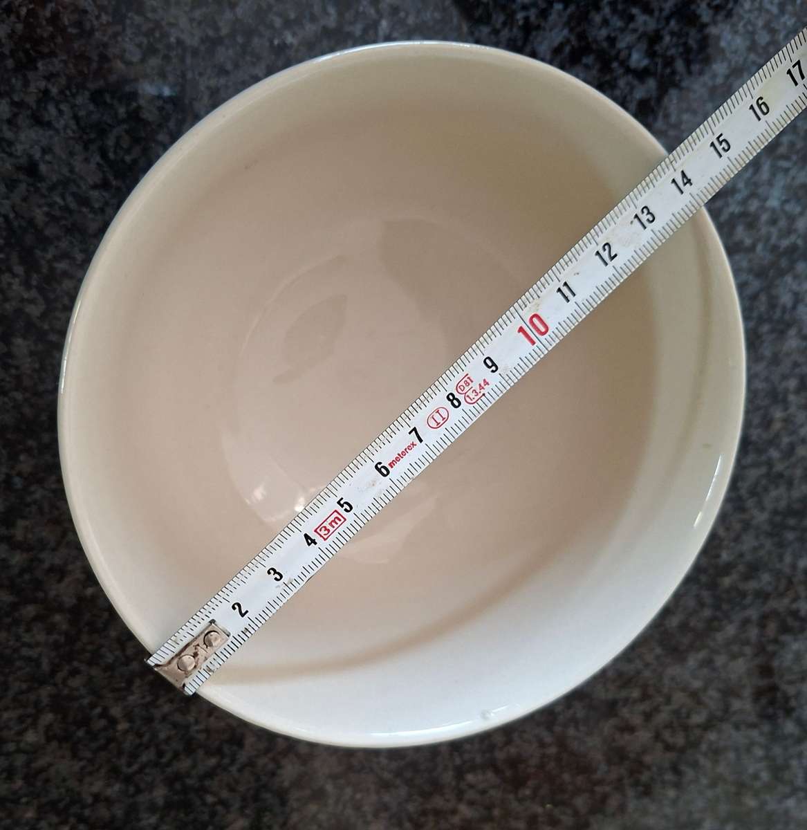 Blue and White Delft style bowl windmills and boats.