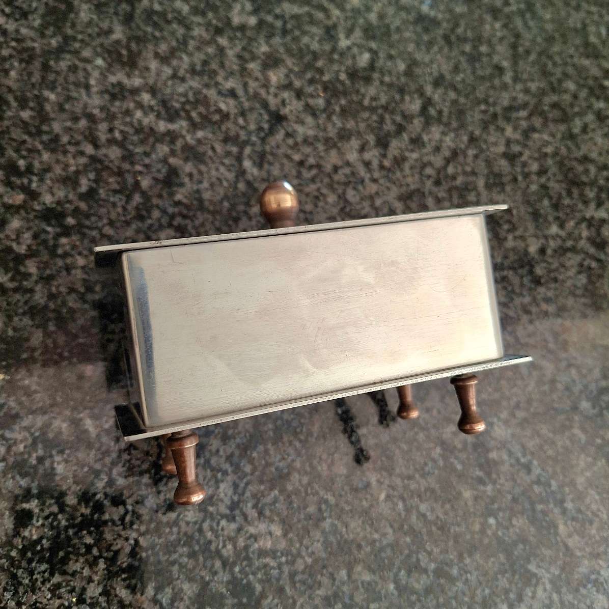 Stainless Steel jewelry trinket box