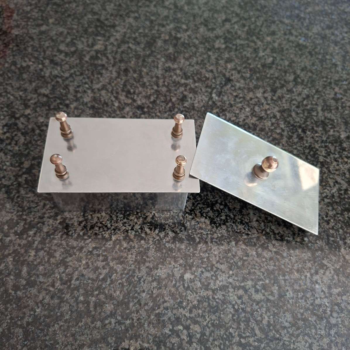 Stainless Steel jewelry trinket box