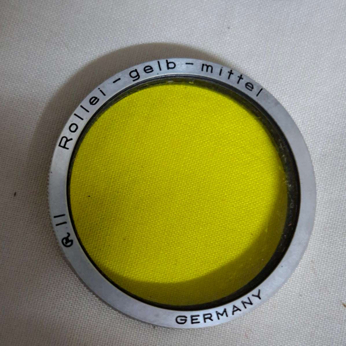 Camera photography lens filter - rollei med yellow