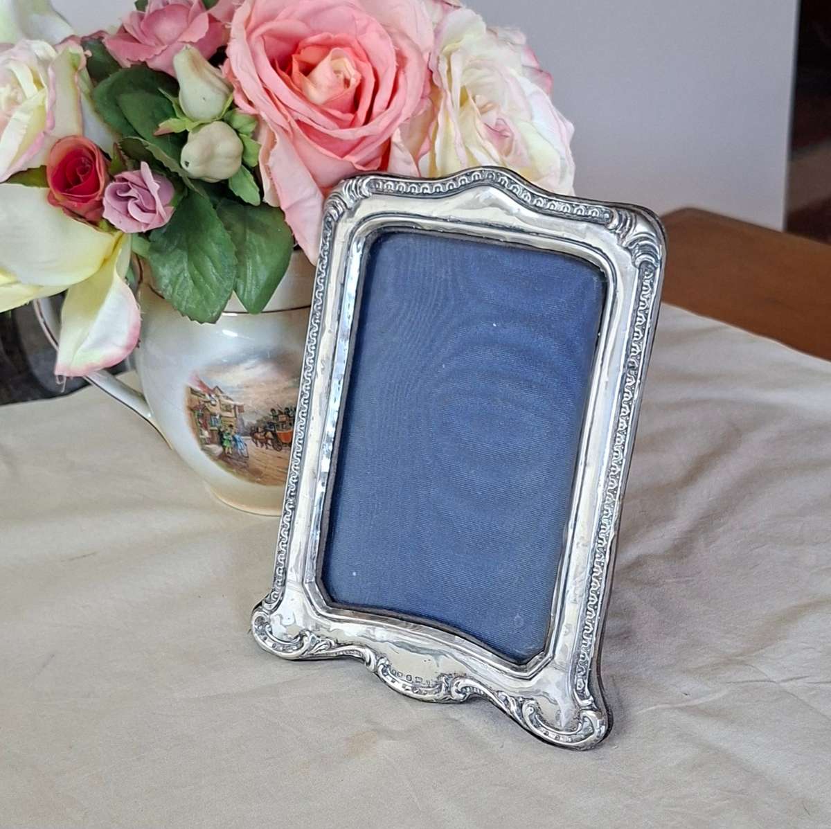Silver photo frame - hallmarked