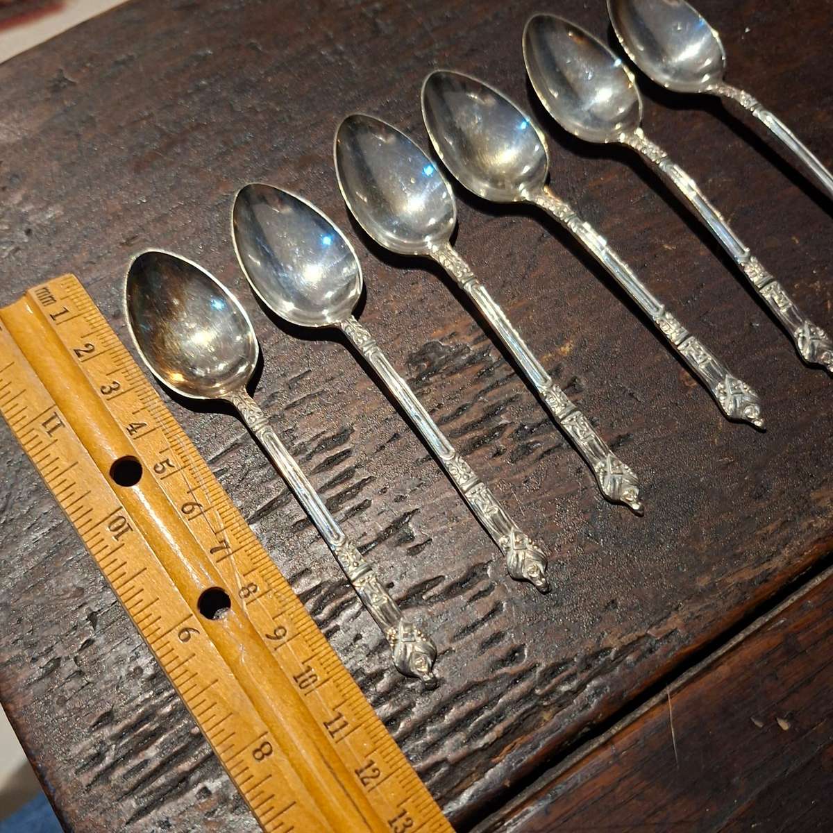 6 Apostle Tea Spoons. EPNS