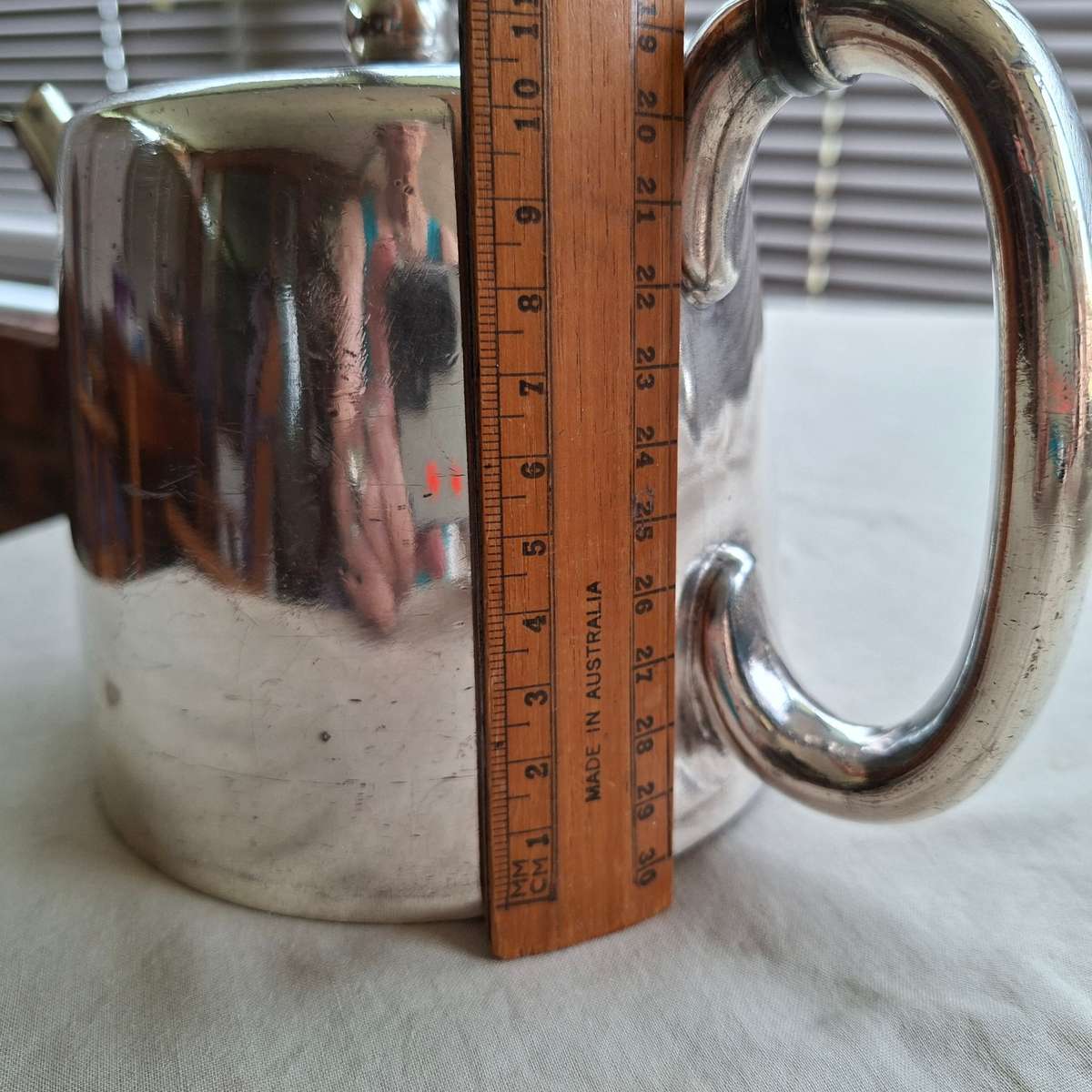 Silver plate tea pot - EPBM Sheffield - Berry &amp; Sons?