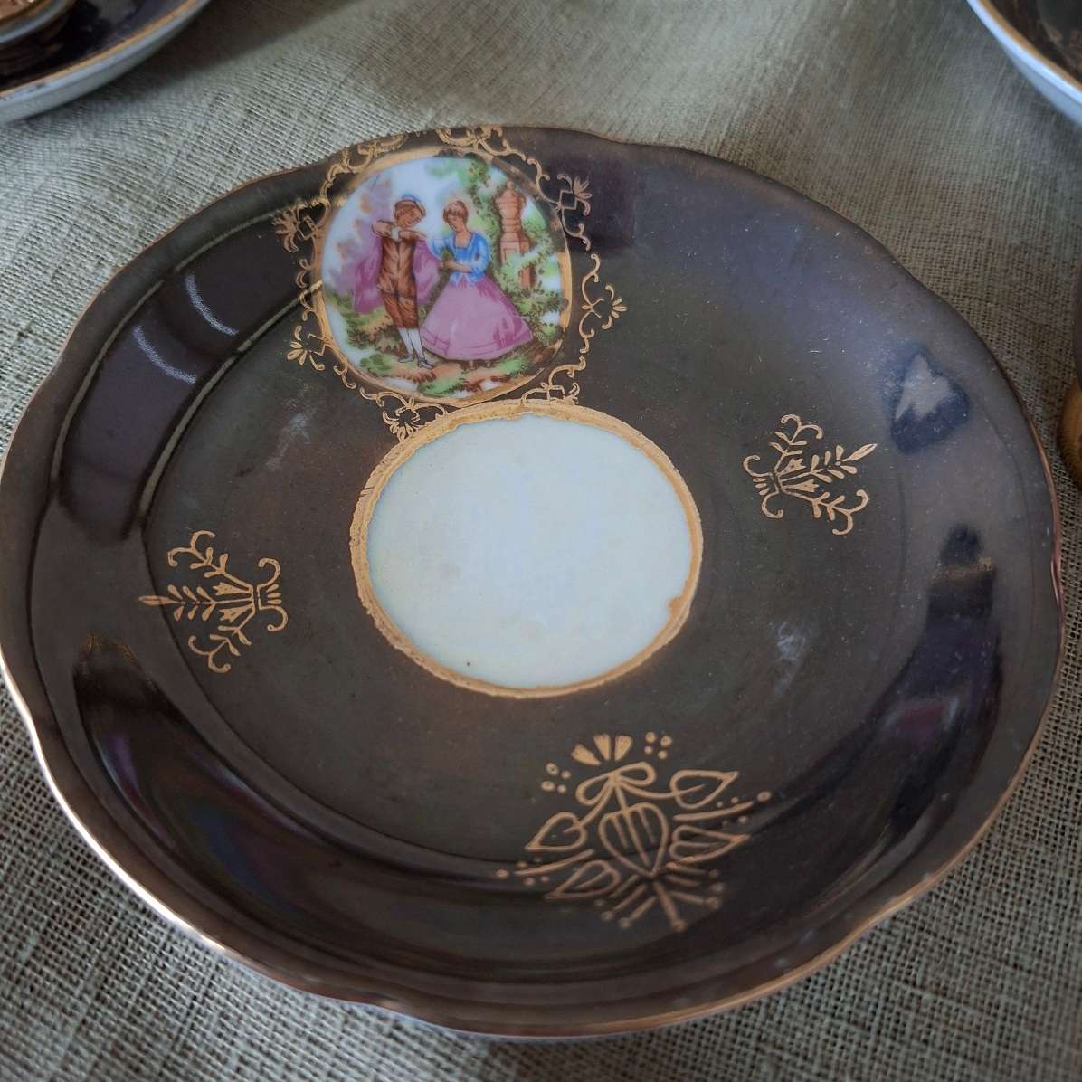 5 duos iridescent Balboa coffee cups - romantic images
