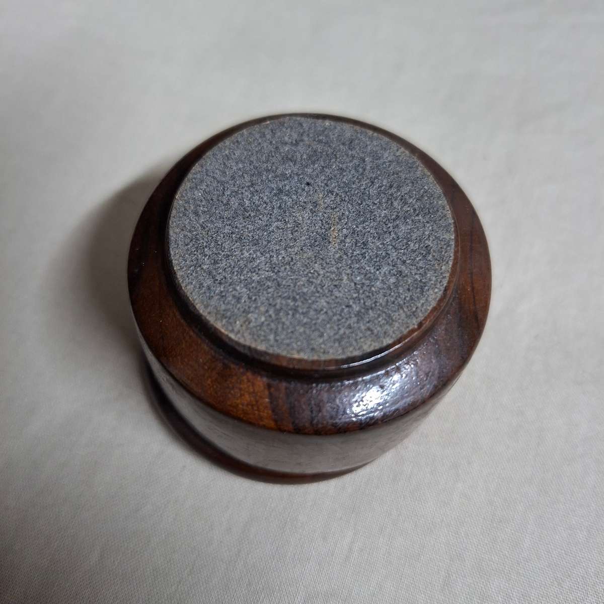 2 trinket boxes - wooden with brazilian banded agate insets