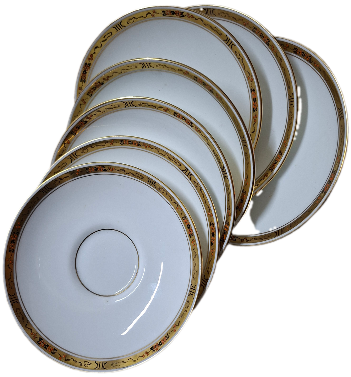 Part Paragon Tea set - Cake plates, 7 saucers  7 tea plates 1 cake plate