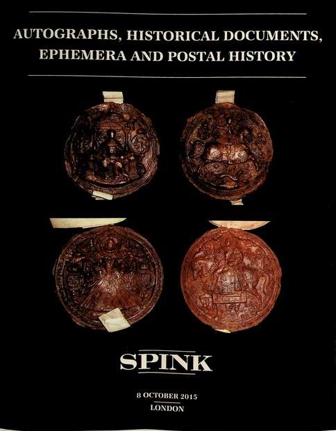 Autographs, Historical Documents, Ephemera and Postal Hstory