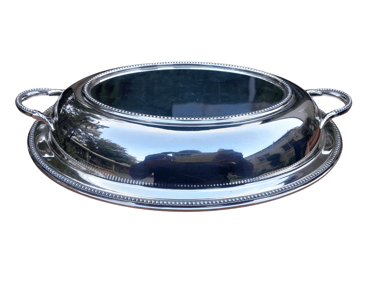 A 20th Century Electroplate Entrée Dish