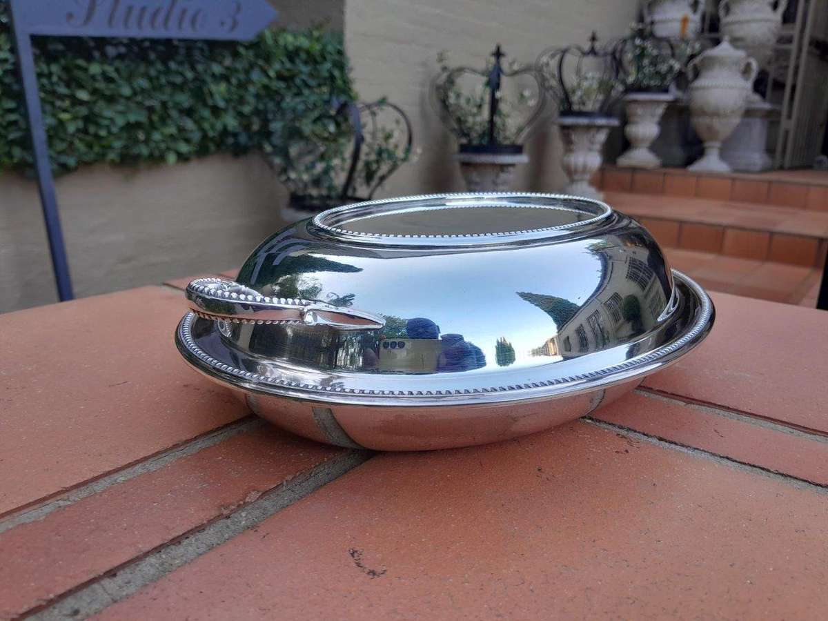 A 20th Century Electroplate Entrée Dish