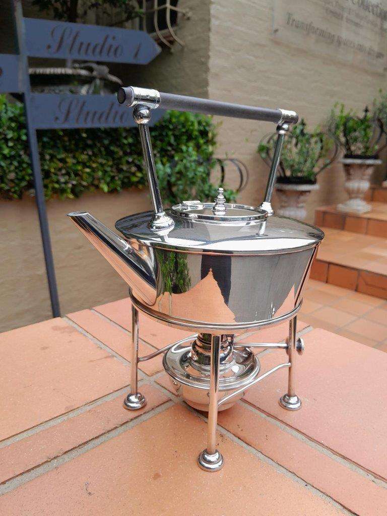 20th Century Tea Kettle on Burner